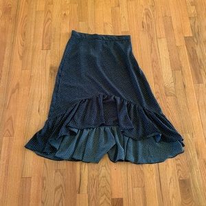 NWT H&M floral midi skirt